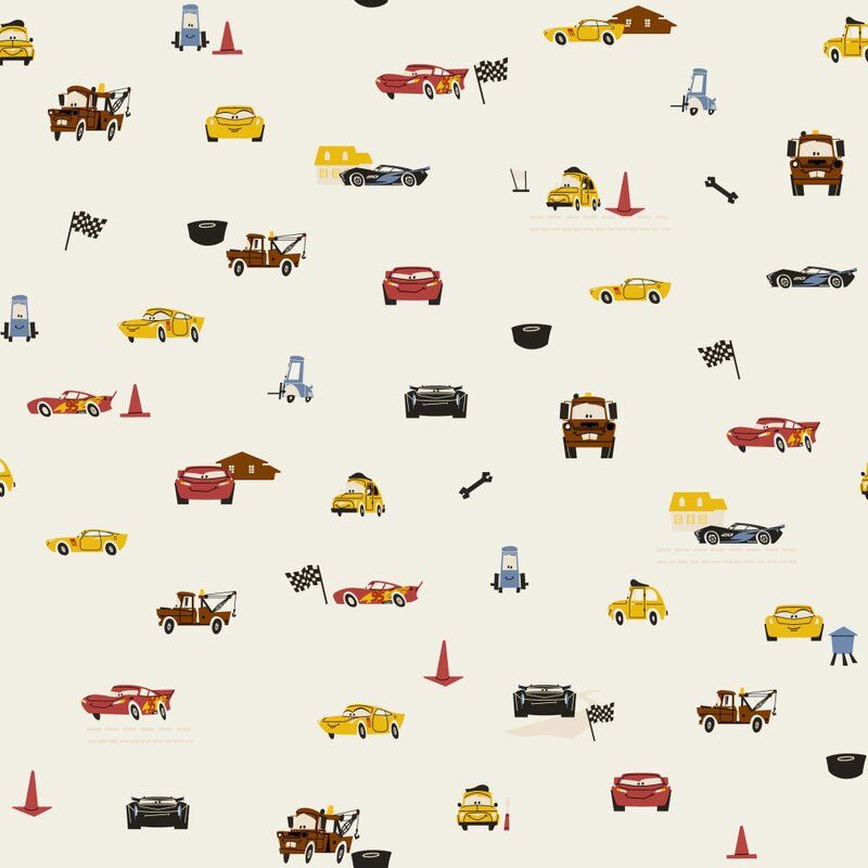 Disney and Pixar Cars Racing Spot W Wallpaper Roll thumbnail 5