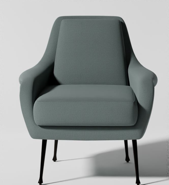 Lottie Chair ocean blue thumbnail 3