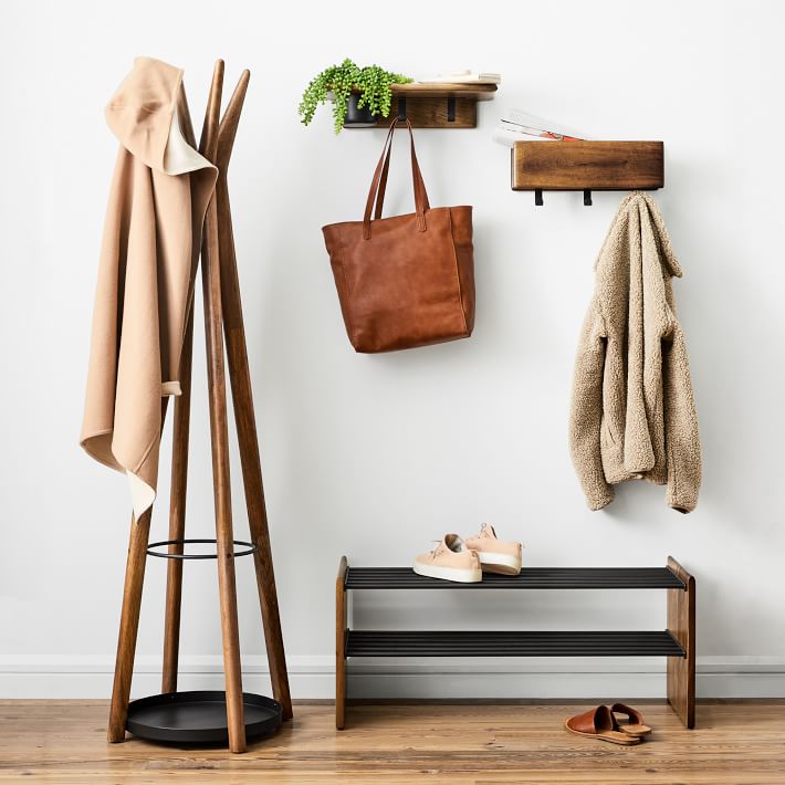 Anton Solid Wood Coat Rack thumbnail 6