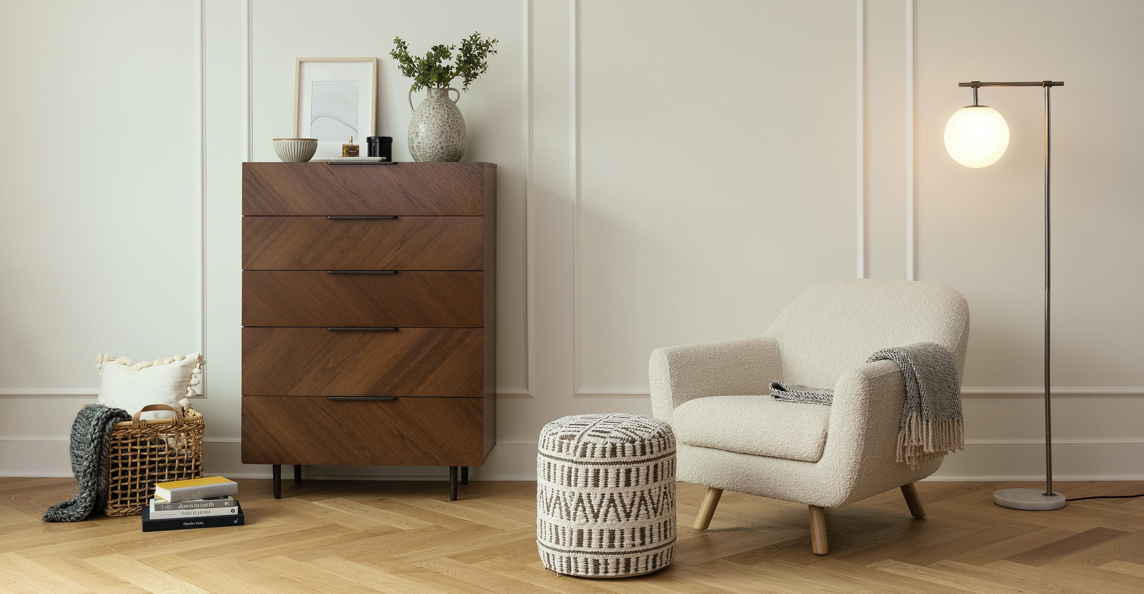 Pendula Gunmetal Floor Lamp thumbnail 2