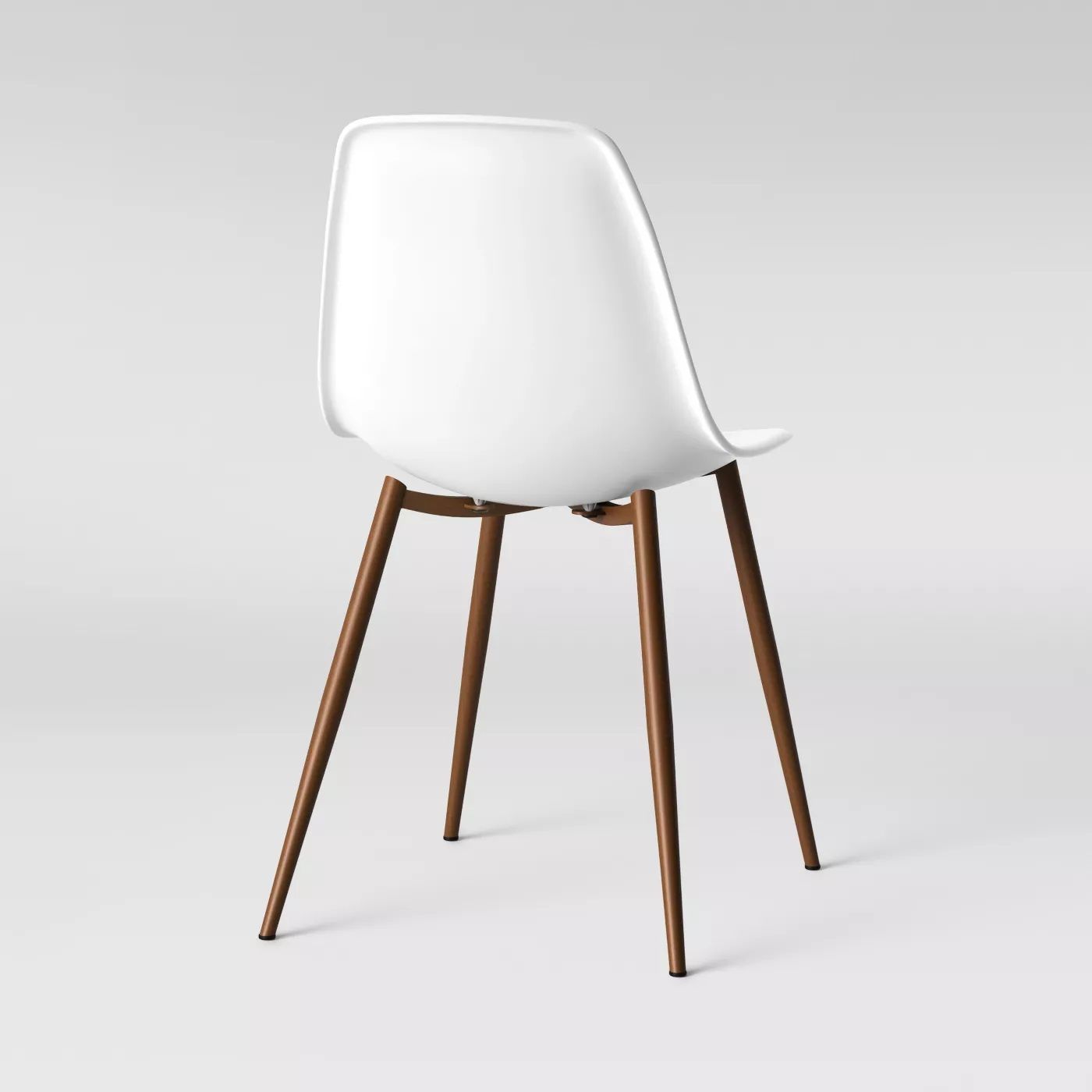 Copley Plastic Dining Chair White thumbnail 3