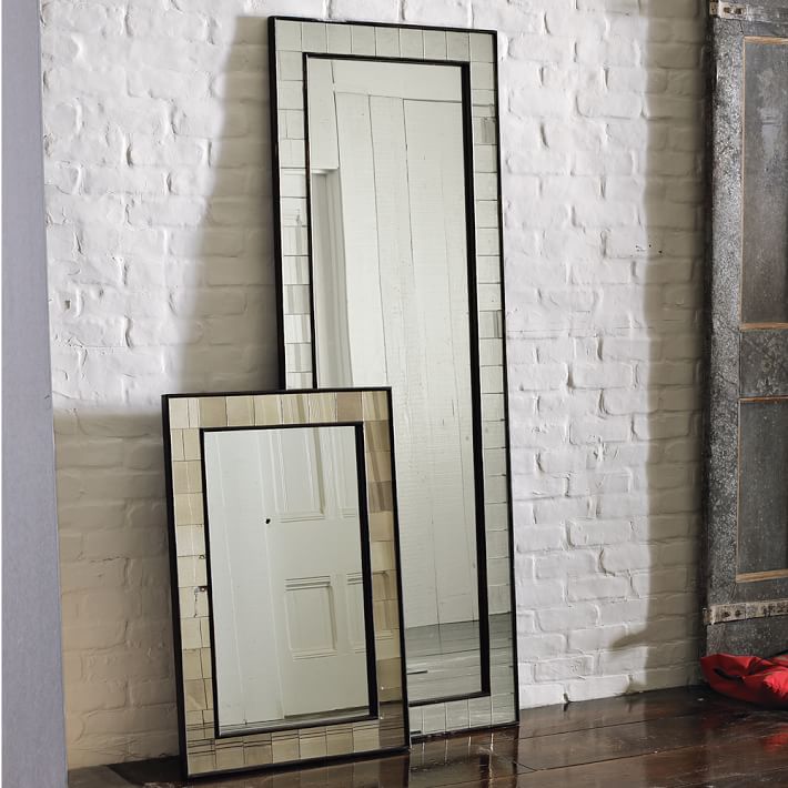 Antique Tiled Wall Mirror thumbnail 3