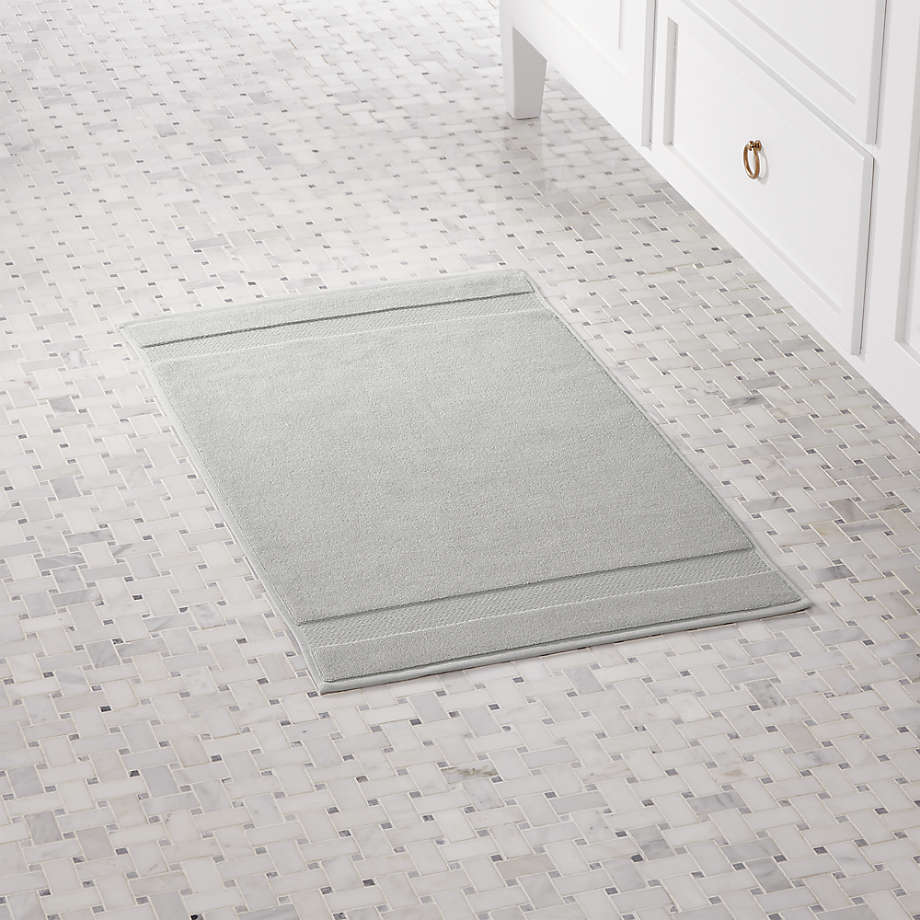 Organic Grey Turkish Bath Mat thumbnail 2