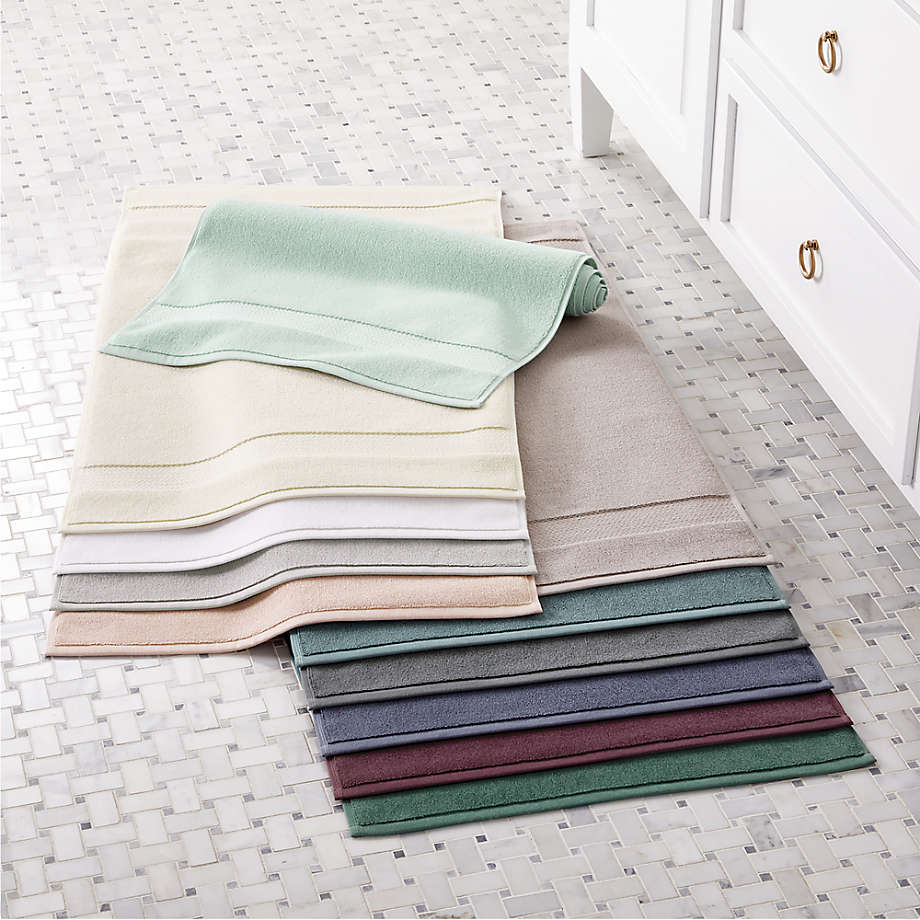Organic Grey Turkish Bath Mat thumbnail 3