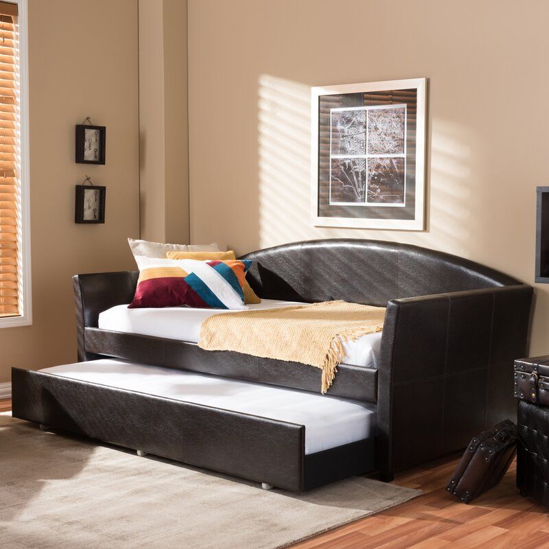 Calliope Twin Solid Wood Daybed with Trundle thumbnail 5