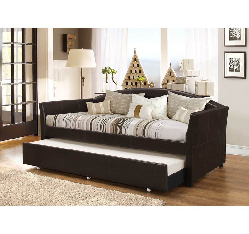 Calliope Twin Solid Wood Daybed with Trundle thumbnail 6