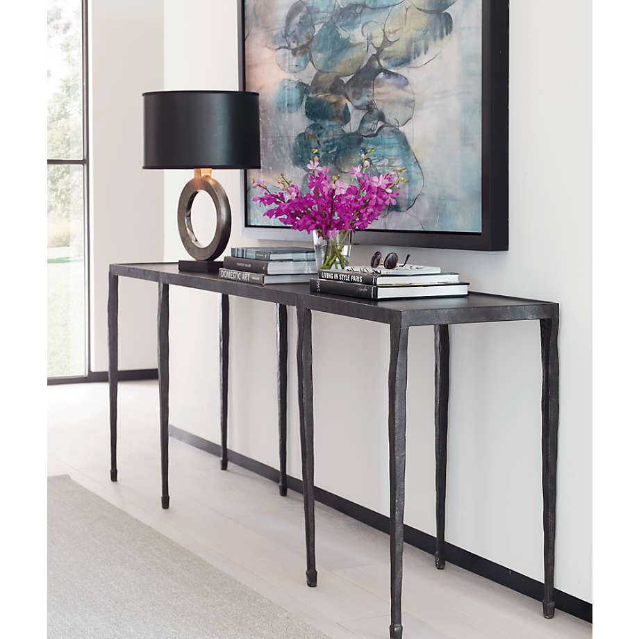Silviano Iron Console Table thumbnail 6