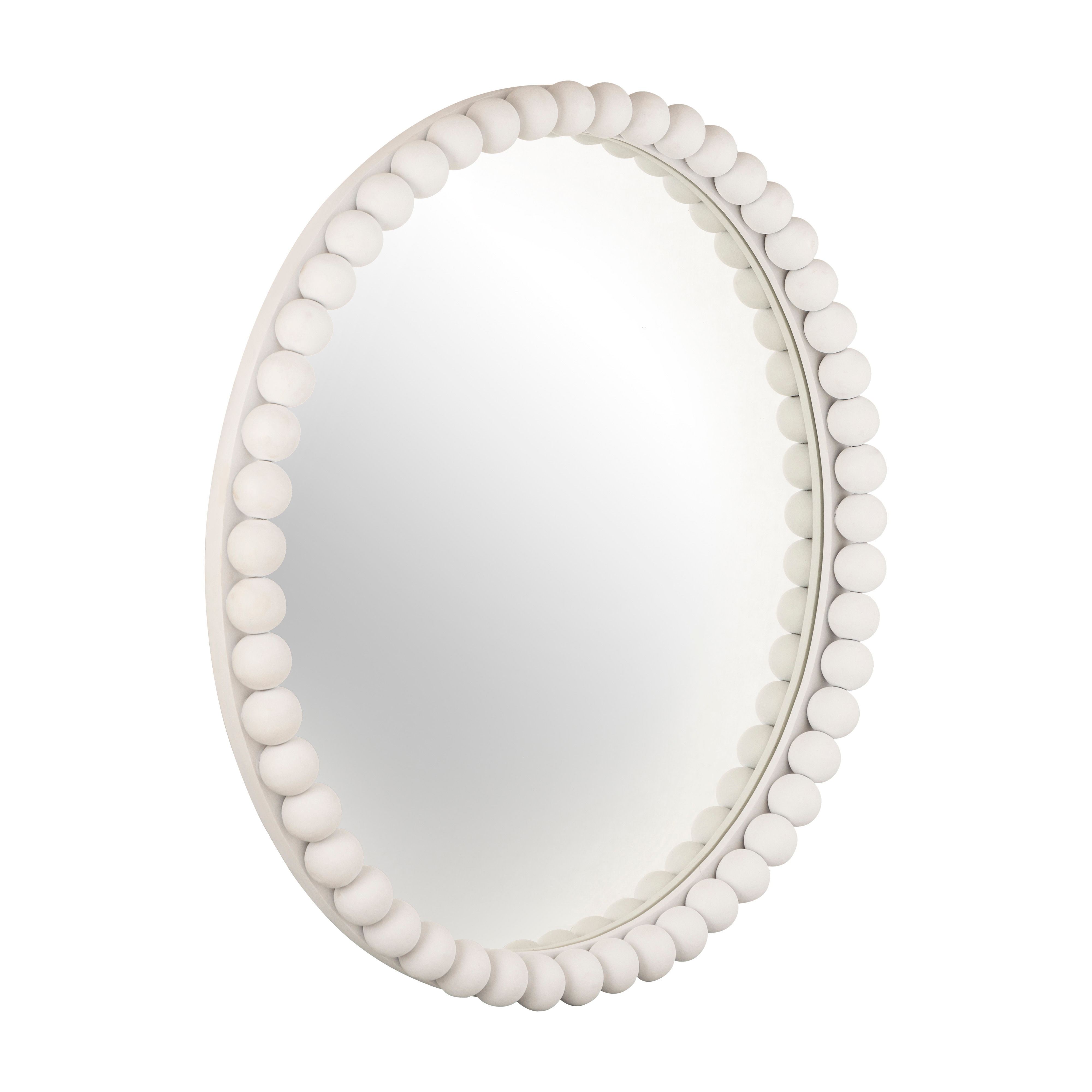 Title White Wooden Mirror thumbnail 2