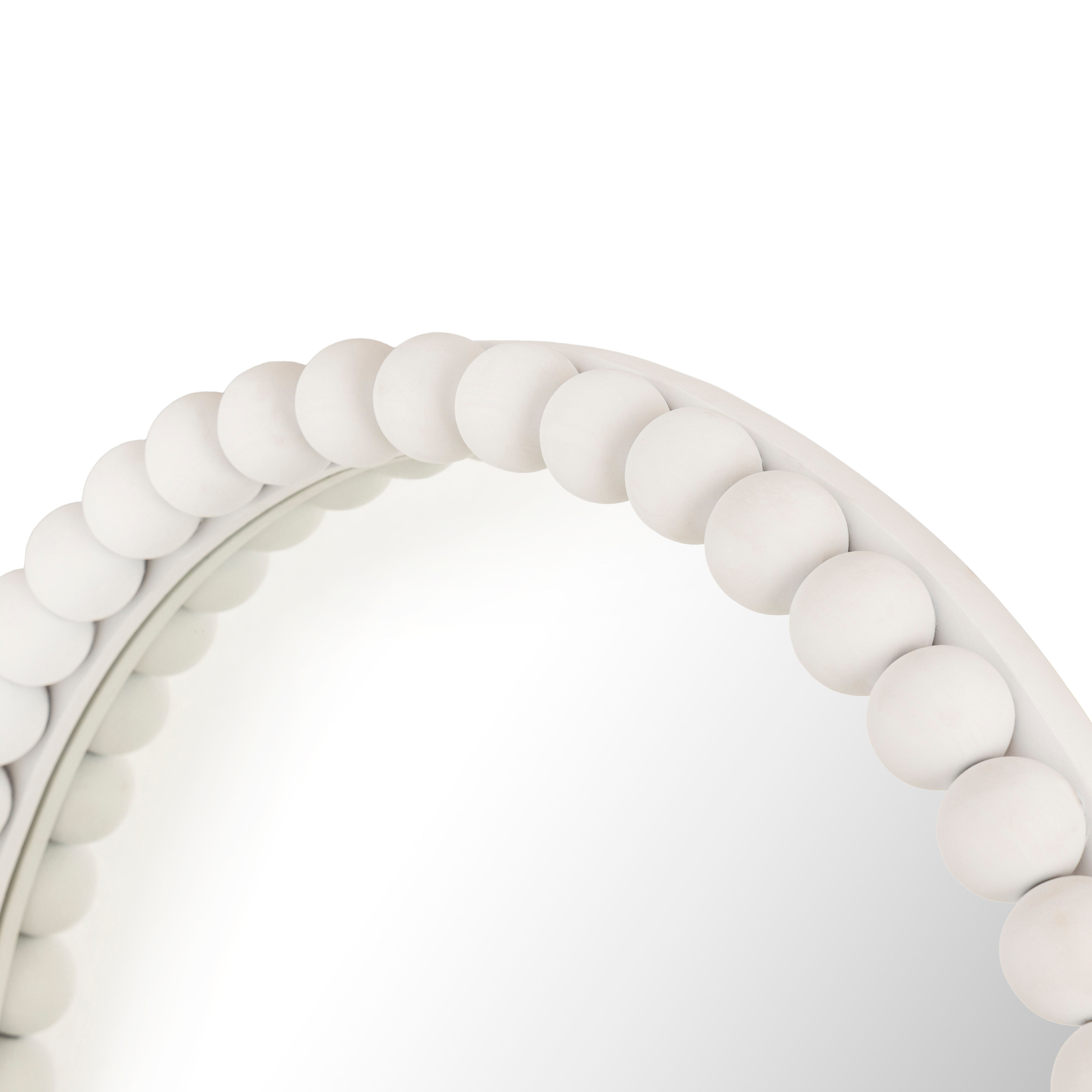 Title White Wooden Mirror thumbnail 3