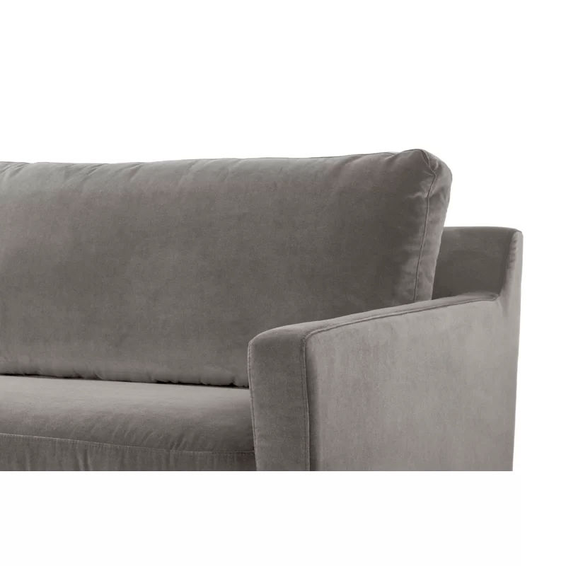 Jasper 119 Velvet Stationary Sofa and Chaise Sectional thumbnail 4