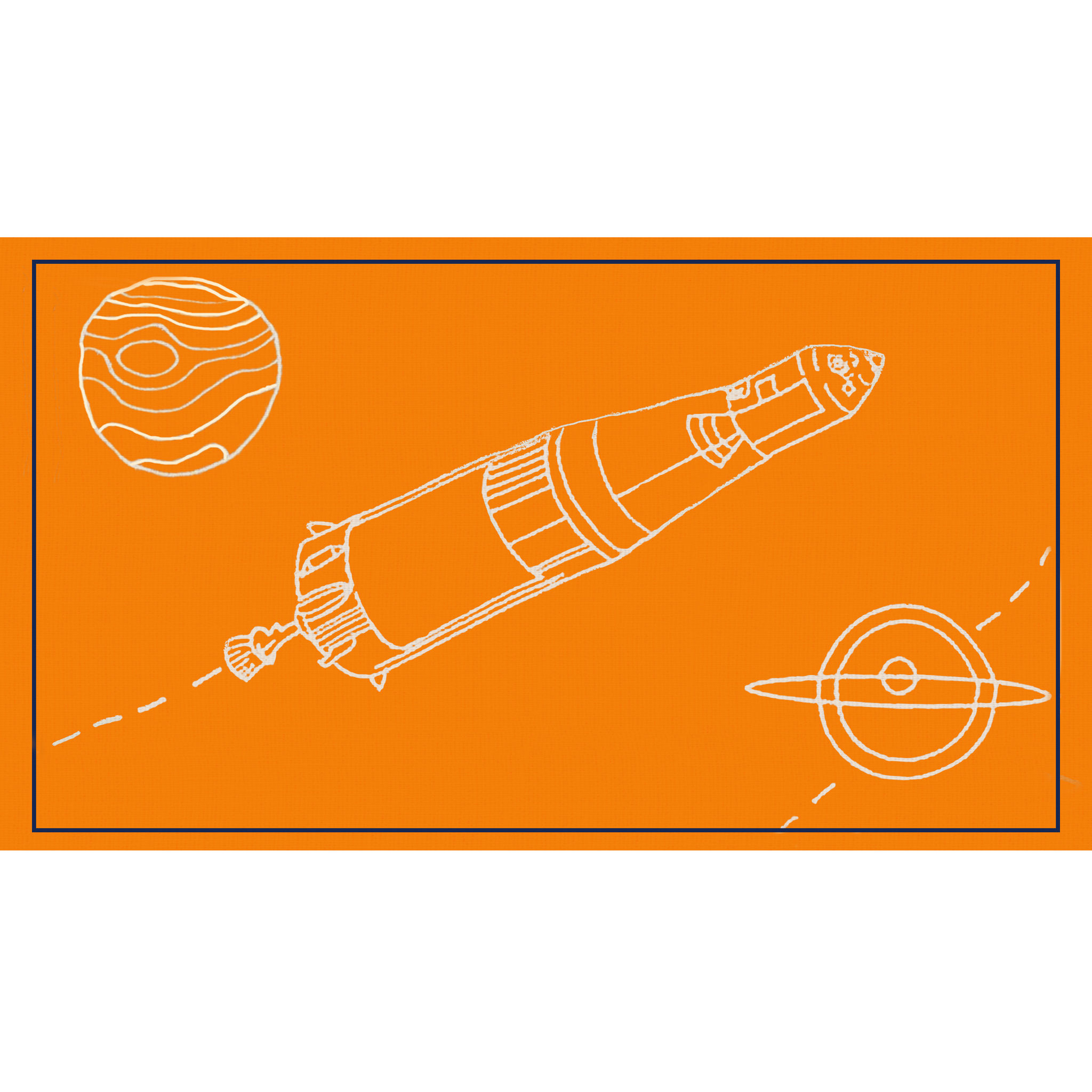 Rocket Pillow  With insert  thumbnail 5