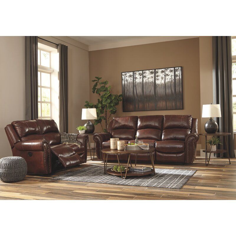 Dunford 89  Round Arm Reclining Sofa thumbnail 4