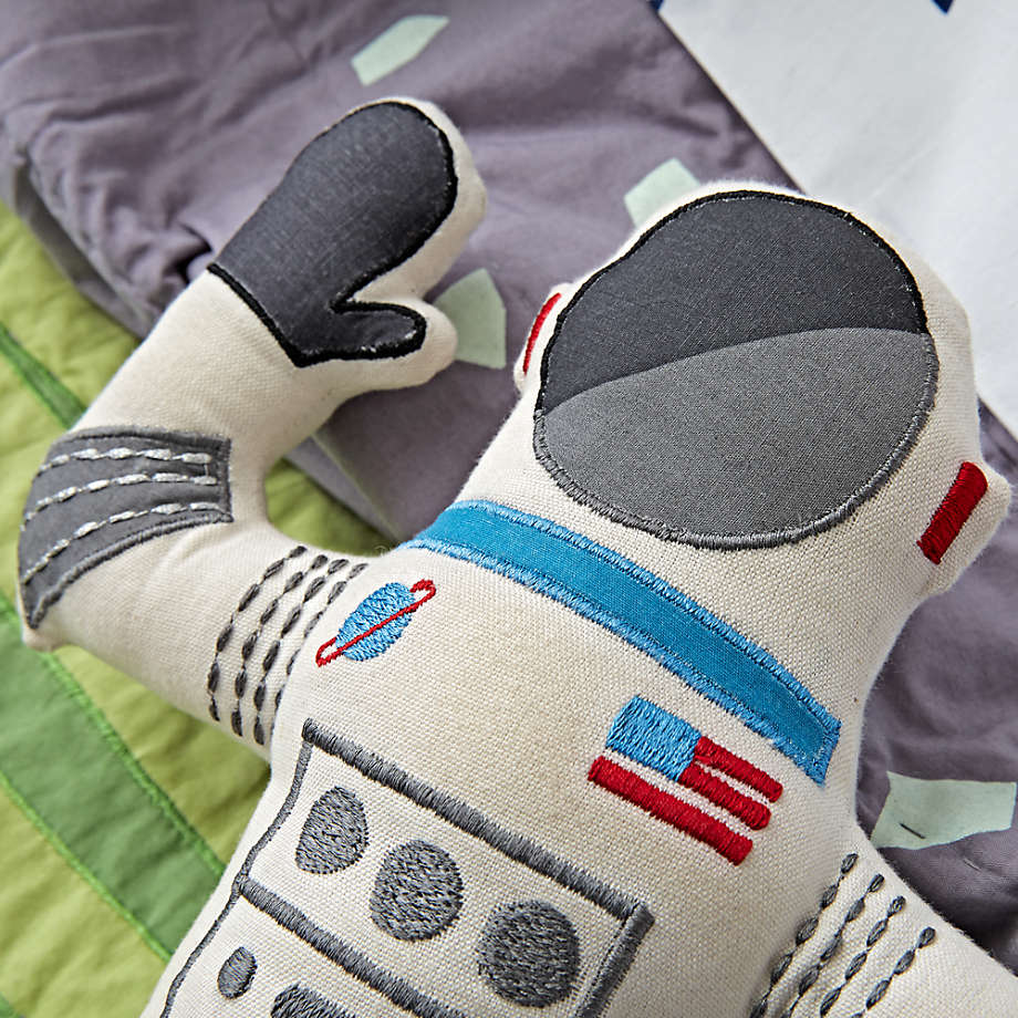 Cosmos Astronaut Throw Pillow thumbnail 3
