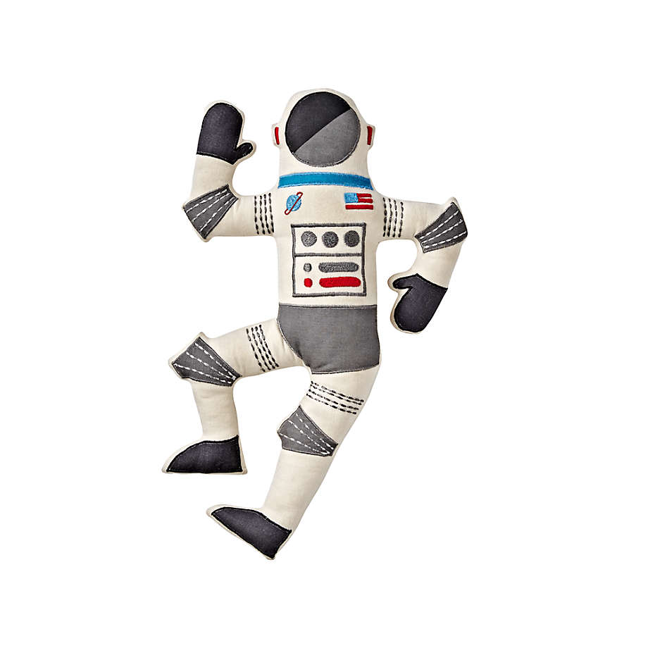Cosmos Astronaut Throw Pillow thumbnail 5
