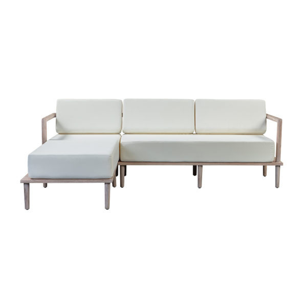 EMERSON CREAM OUTDOOR SECTIONAL LAF thumbnail 2