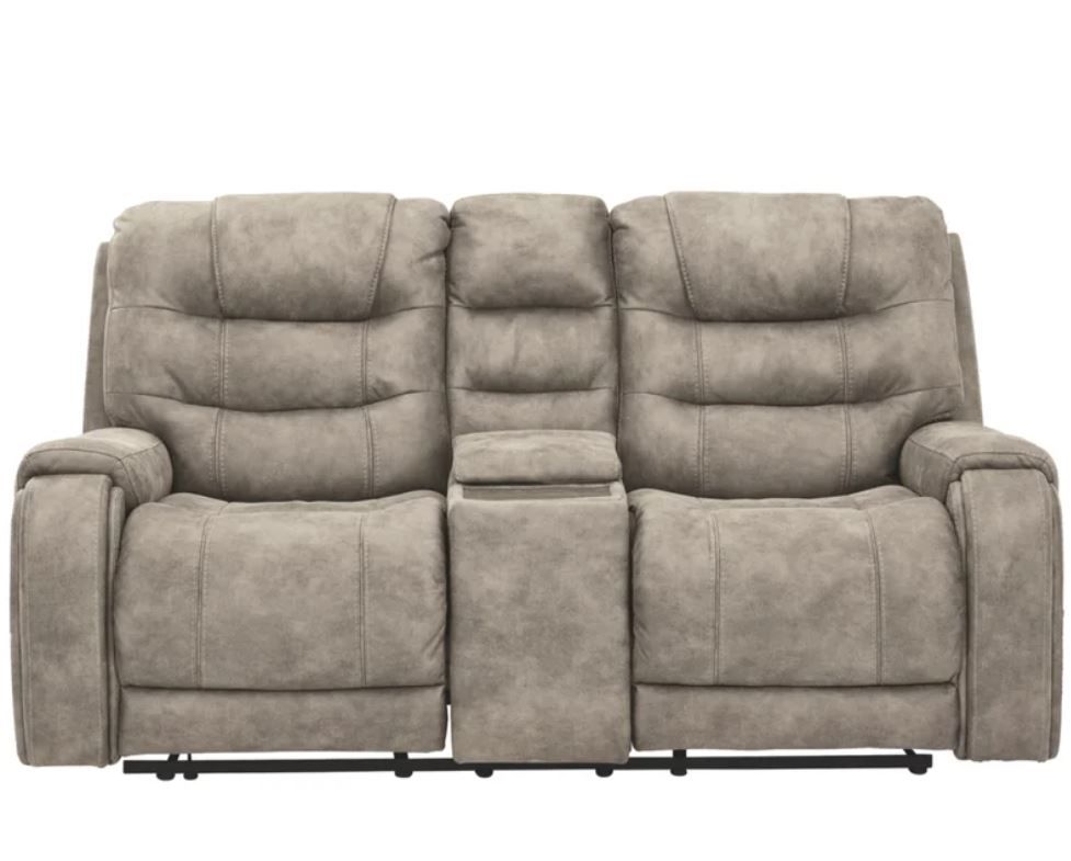 Yacolt Faux Leather Pillow Top Arm Reclining Loveseat thumbnail 2