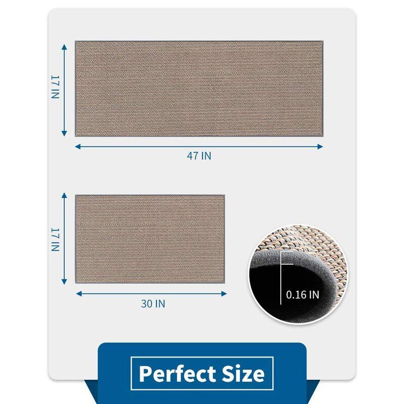 Non Skid Natural Rubber Kitchen Mats For Floor thumbnail 5