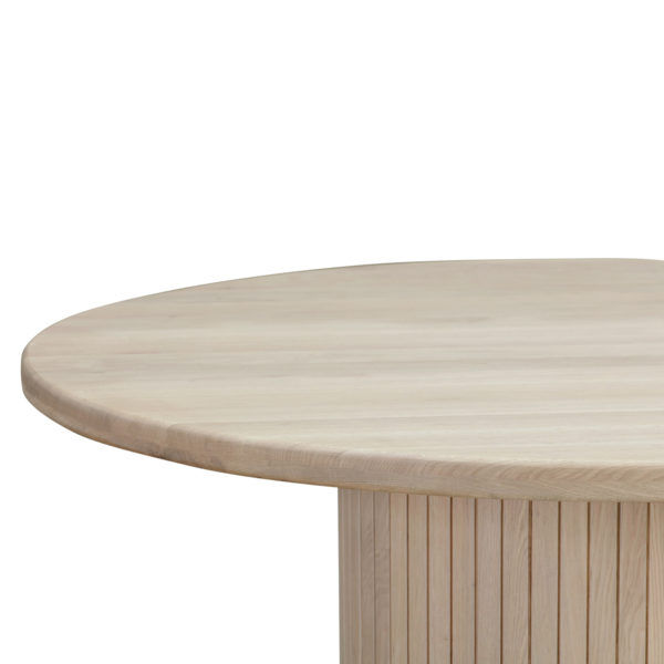 London Round Oak Dining Table thumbnail 2