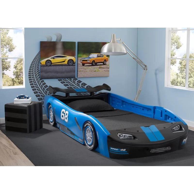 Twin Car Bed by Zoomie Kids thumbnail 2