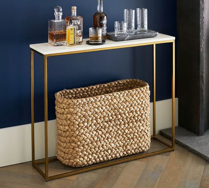Delaney Marble Console Table thumbnail 2
