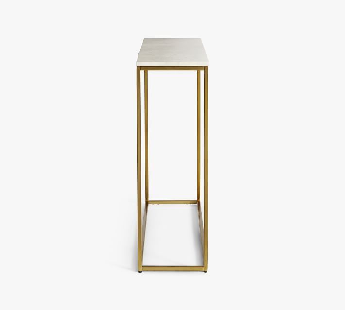 Delaney Marble Console Table thumbnail 4
