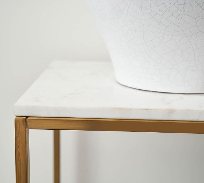 Delaney Marble Console Table thumbnail 8