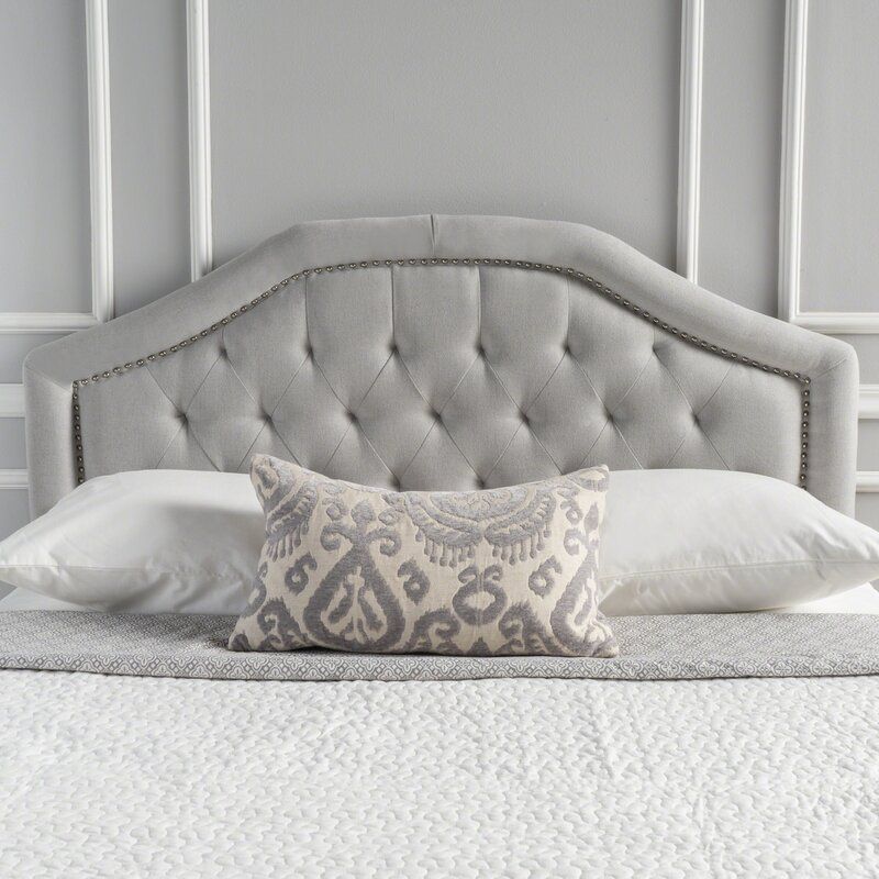 Danni Upholstered Metal Panel Headboard thumbnail 2