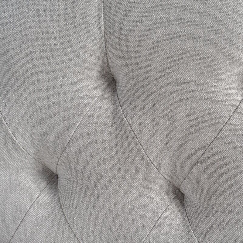 Danni Upholstered Metal Panel Headboard thumbnail 3