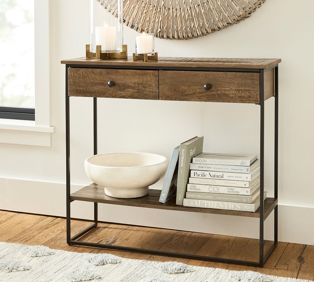 Sanford Console Table - Cobble Brown thumbnail 2