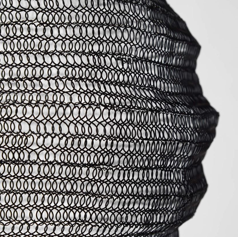 MIRAGE CHAINMAIL BLACK PENDANT LIGHT thumbnail 3