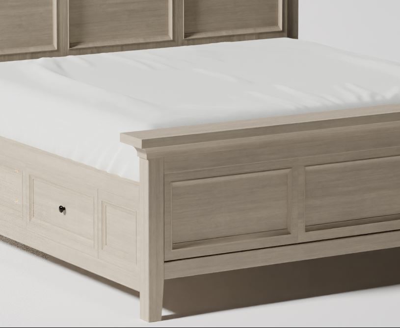 Clements Low Profile Storage Platform Bed thumbnail 3