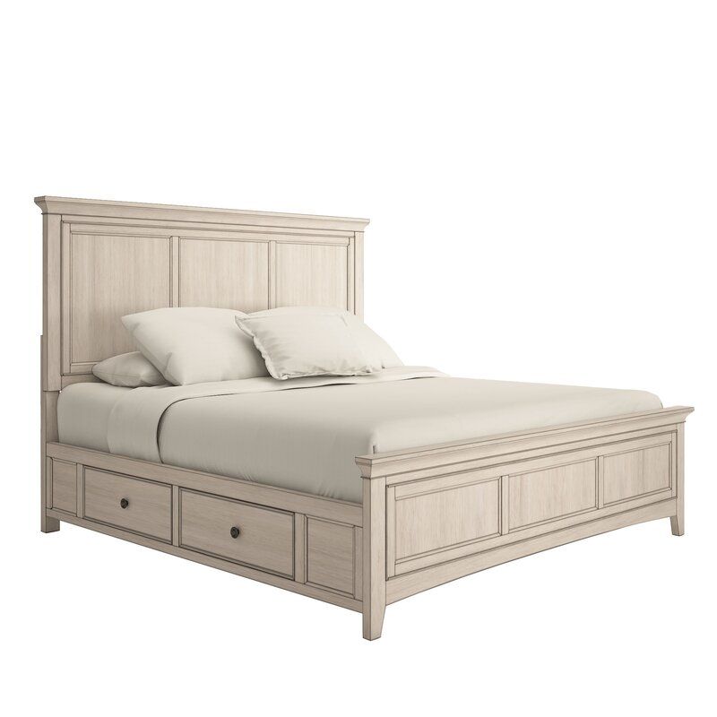 Clements Low Profile Storage Platform Bed thumbnail 2
