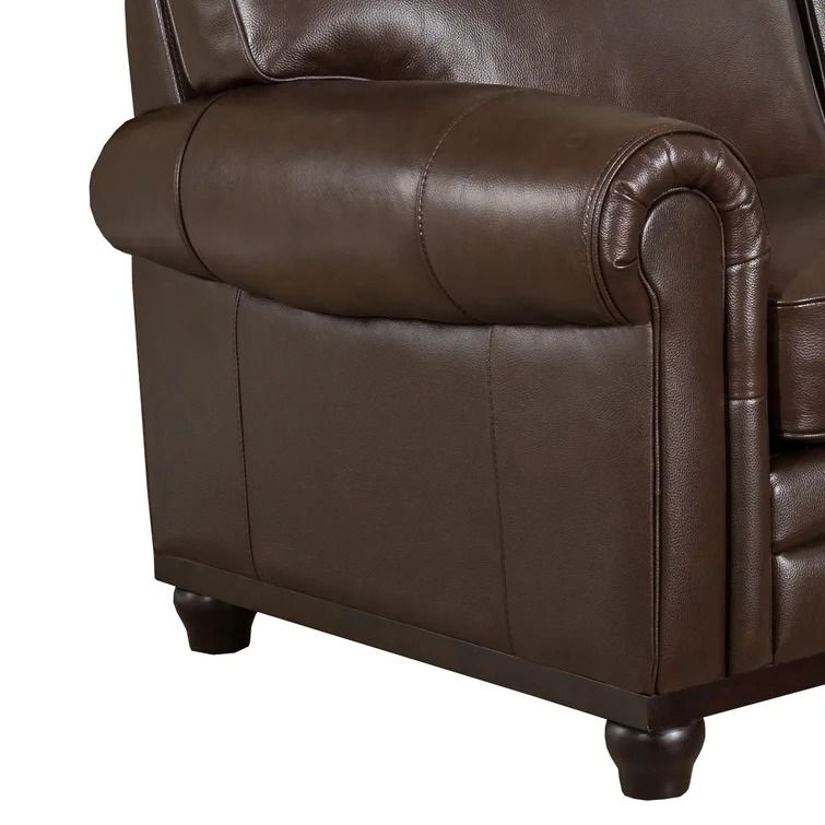 Coventry Leather Match Rolled Arm  Loveseat thumbnail 4