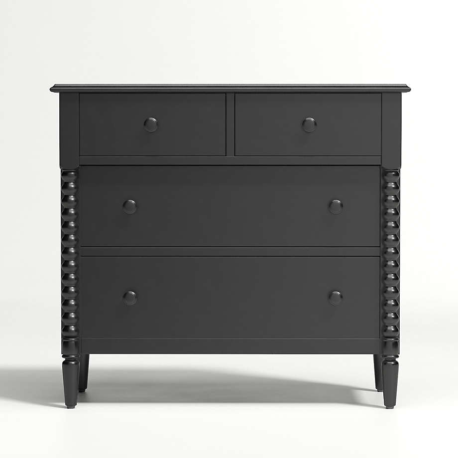 Kids Jenny Lind Black 4 Drawer Dresser thumbnail 2