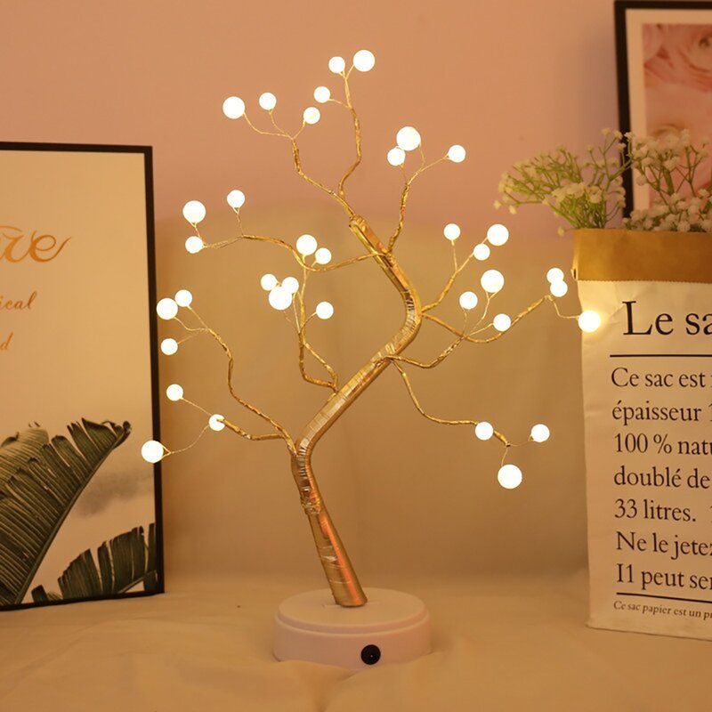 Dabo Gold Table Lamp USB thumbnail 3