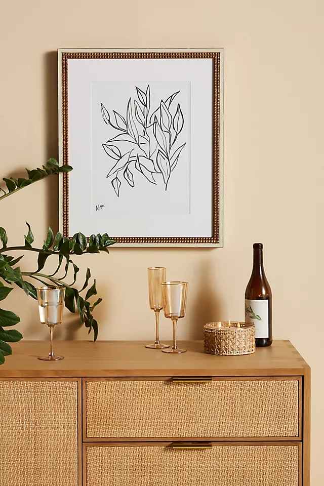 Lilies Wall Art With Frame thumbnail 2