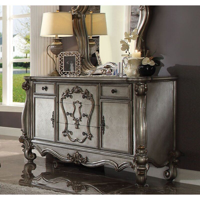 Versailles 5 Drawer Combo Dresser thumbnail 2