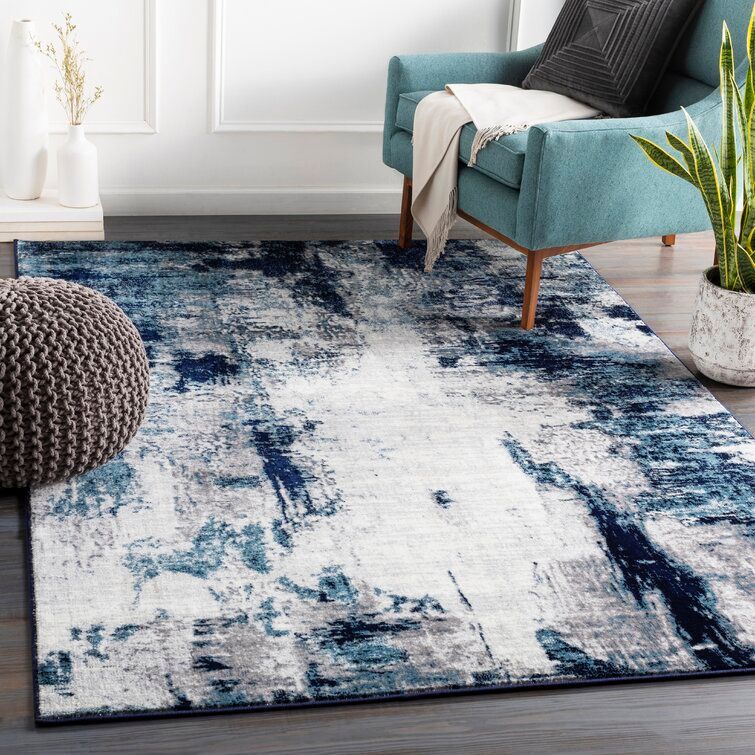 Bouldin Creek Abstract Area Rug thumbnail 2