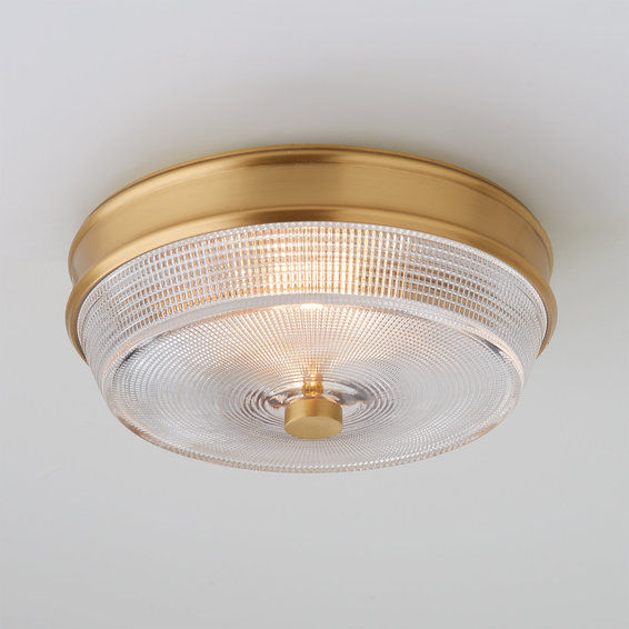 TRANSITIONAL TEXTURED CEILING LIGHT thumbnail 2