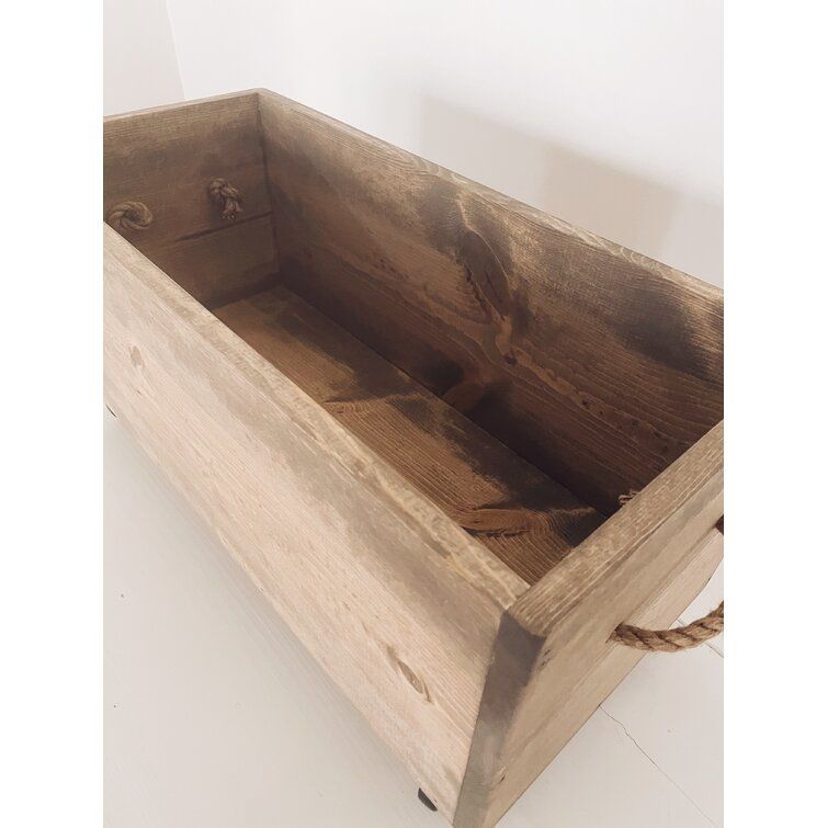 Addielynn Customizable Solid Wood Toy Box thumbnail 3