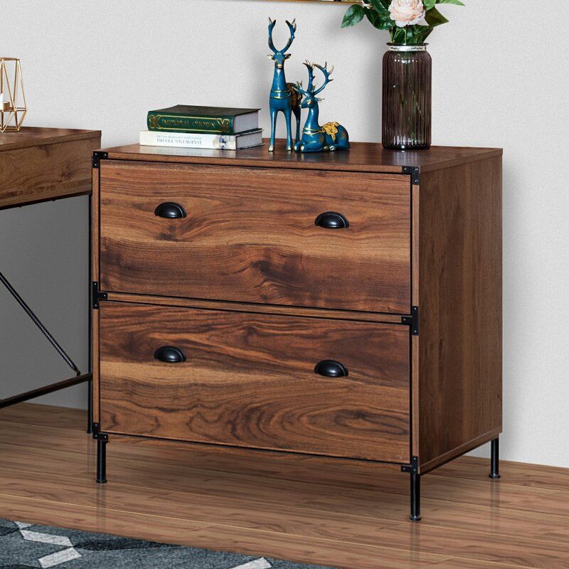 Orman 2 Drawer Lateral Filing Cabinet thumbnail 7