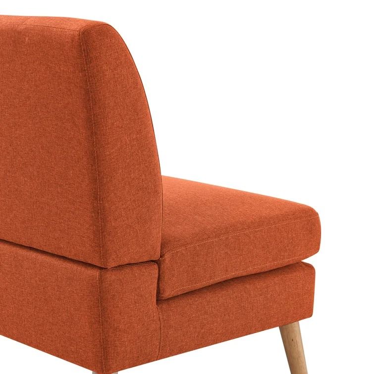 Valeria 55.1 Armless Loveseat thumbnail 7
