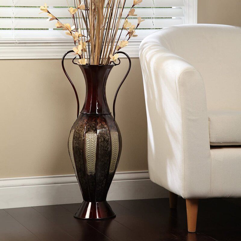 Brayden 26 Metal Floor Vase thumbnail 2