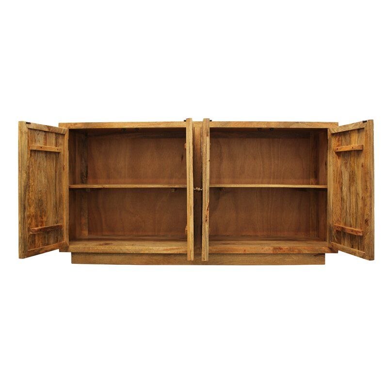 Erik Wide Mango Solid Wood Sideboard thumbnail 5