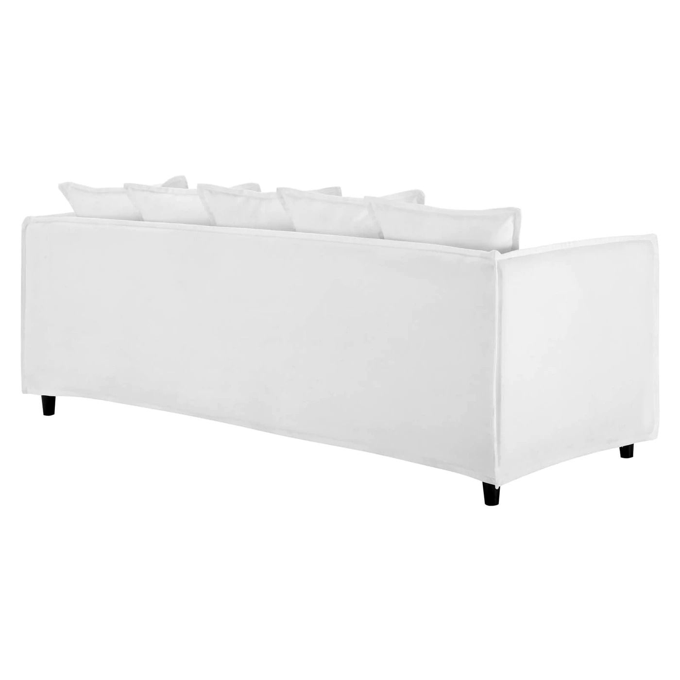 Valona Slipcover Fabric Sofa - White thumbnail 5