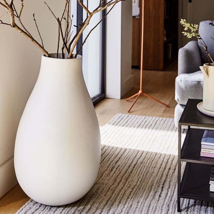 Pure White Ceramic Vases thumbnail 4