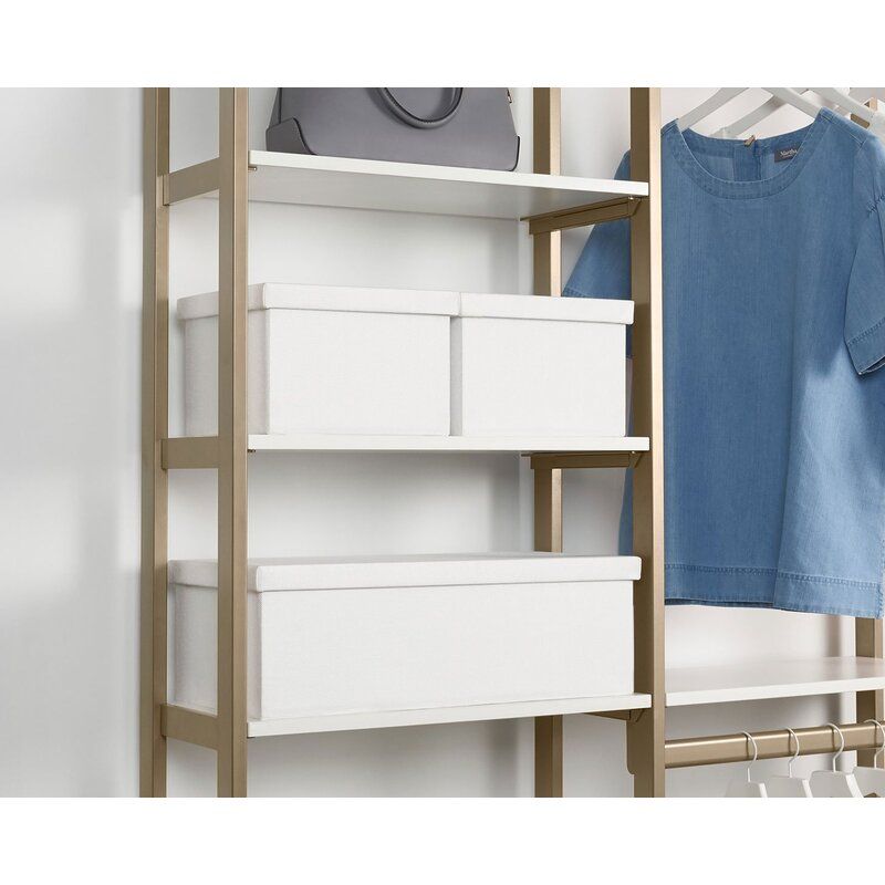 California Closets The Everyday System Fabric Bin thumbnail 3