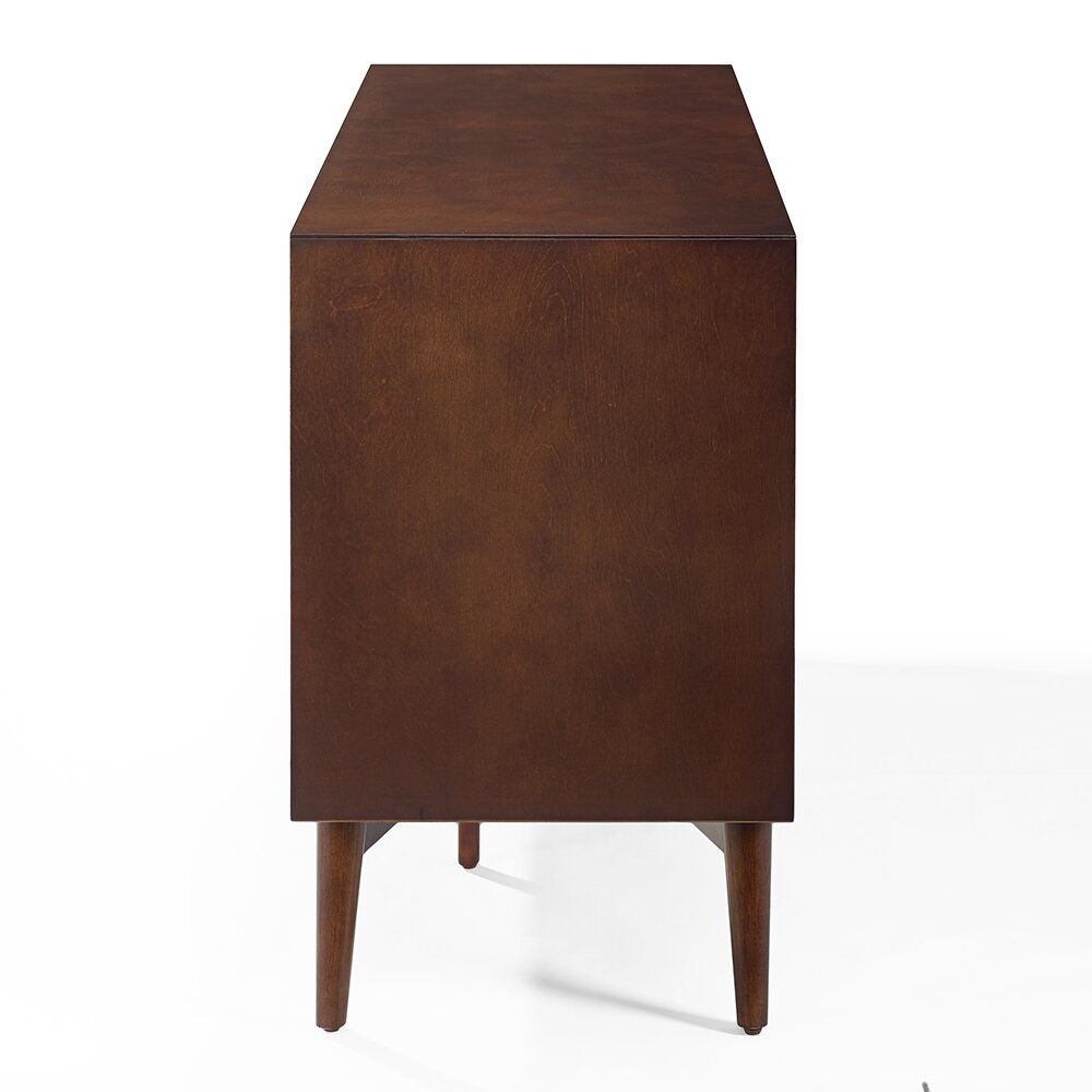 Mahogany Union City Wide 3 Drawer Buffet Table thumbnail 2