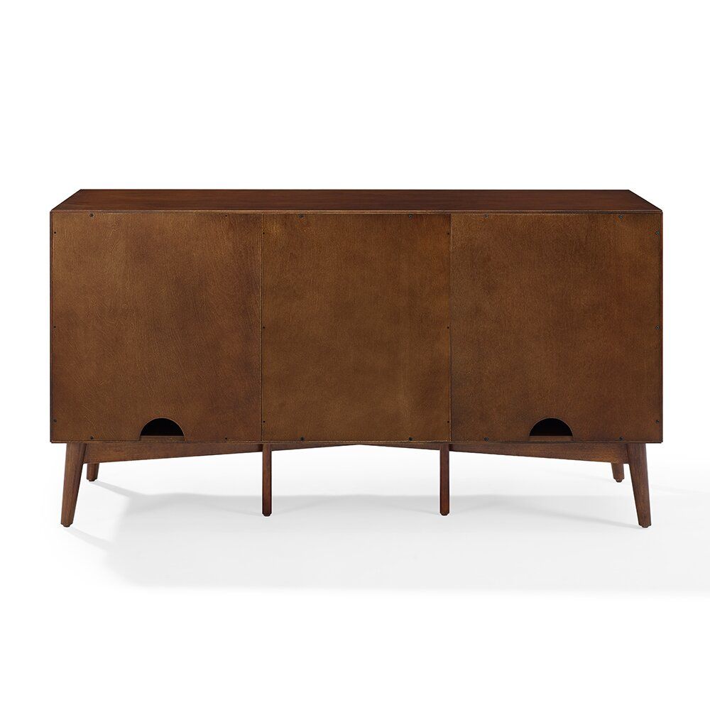 Mahogany Union City Wide 3 Drawer Buffet Table thumbnail 3
