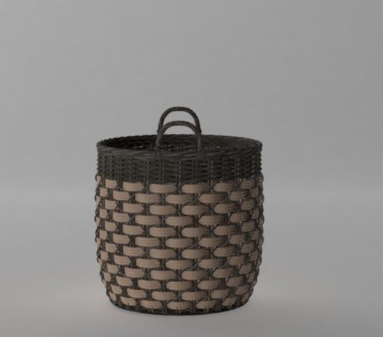 Rodin Wicker Basket thumbnail 3